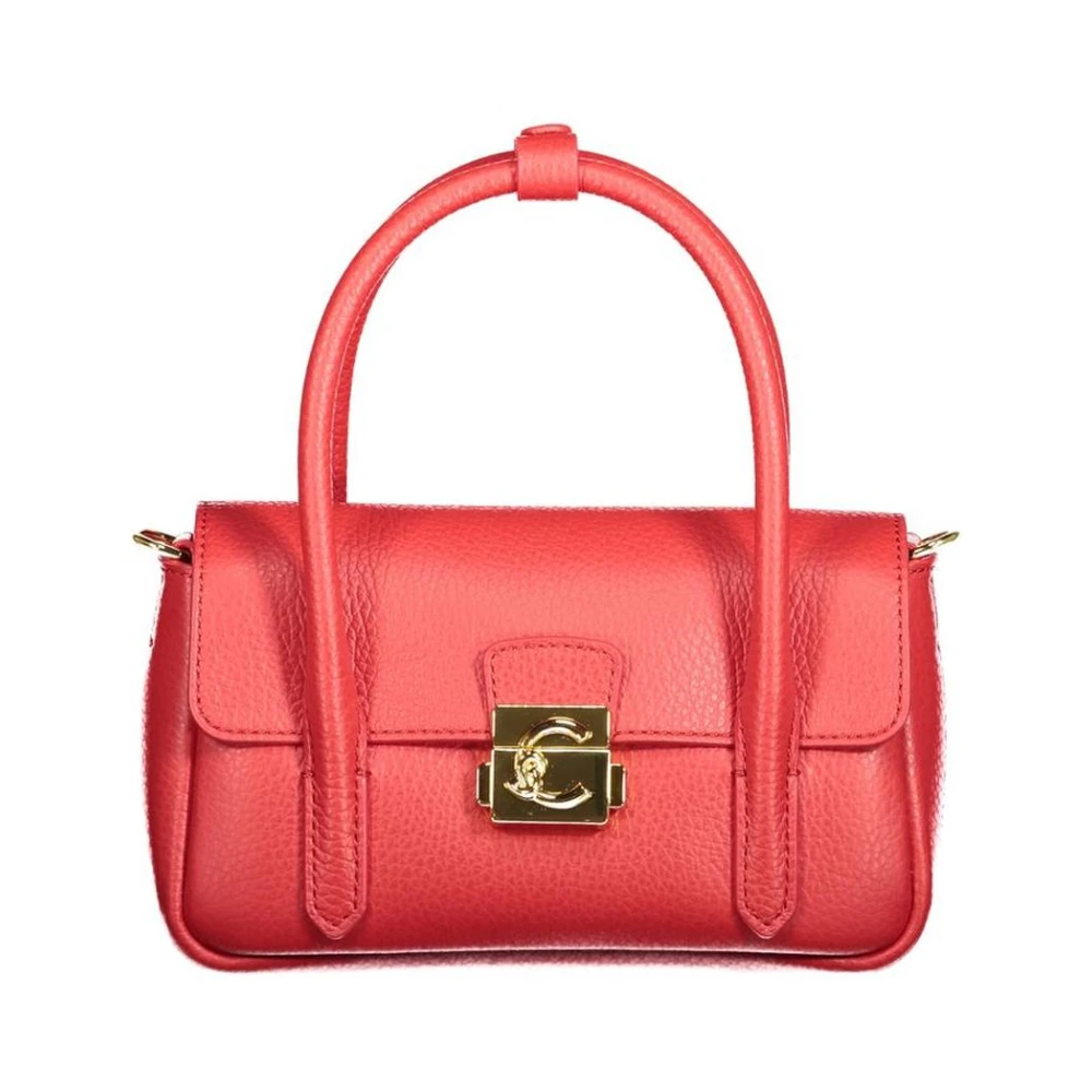 Coccinelle Red Leather Women's Bag - Image 3