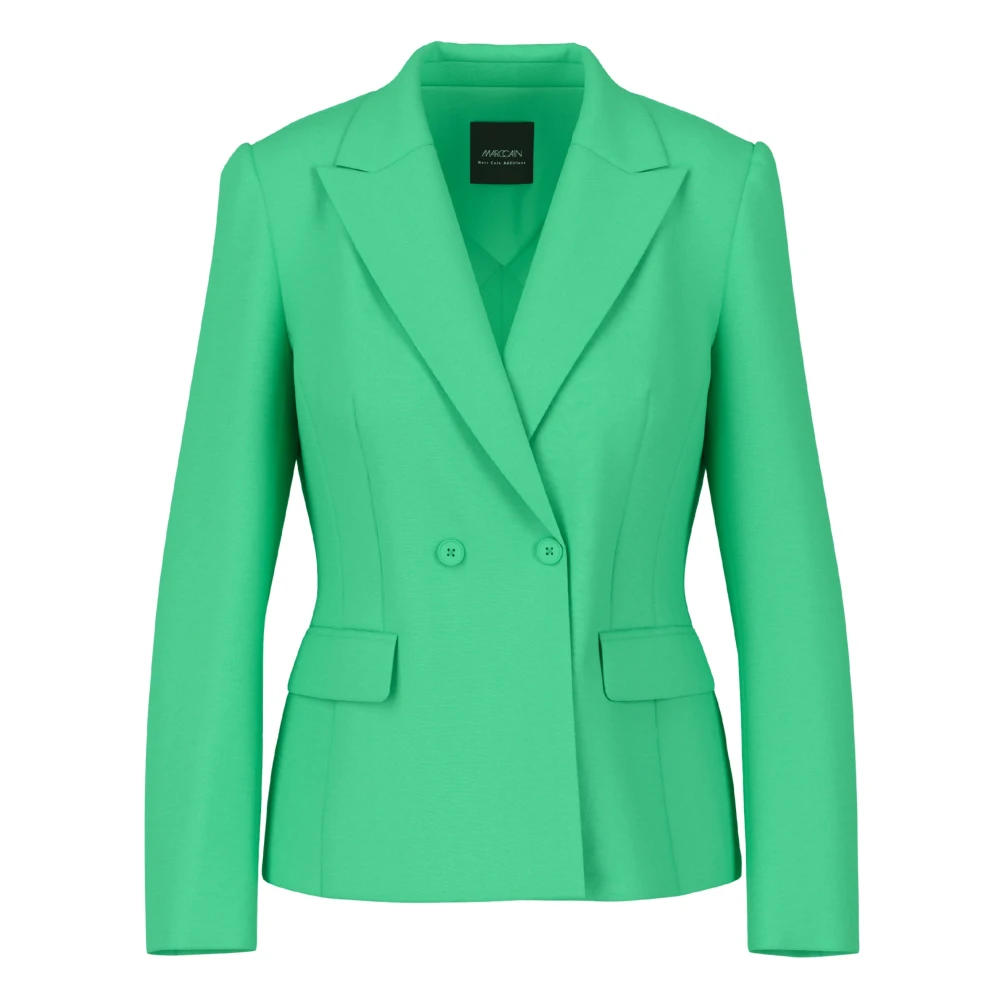 Marc Cain Women's Green Blazers, Xl, Ac 34.21 J42 Blazer
