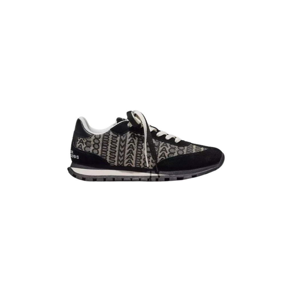Marc Jacobs Monogram Jogger Sneakers Dames Schoenen Zwart