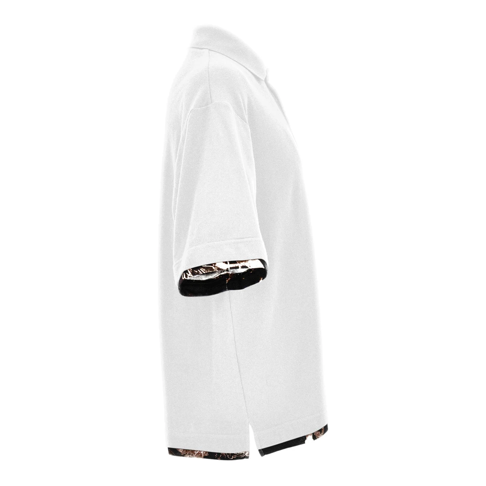 Versace Jeans Couture T-shirts en Polos White Heren