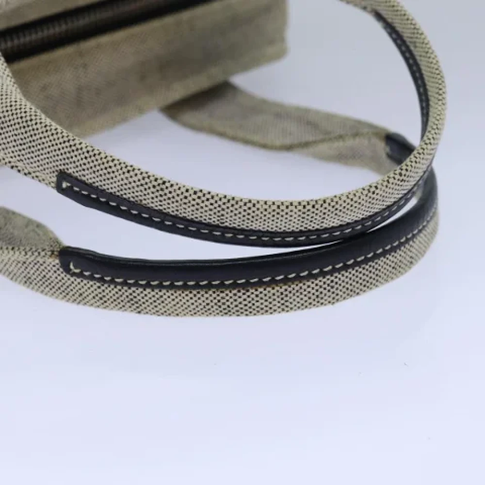 Prada Vintage Pre-owned Canvas prada-bags Gray Dames