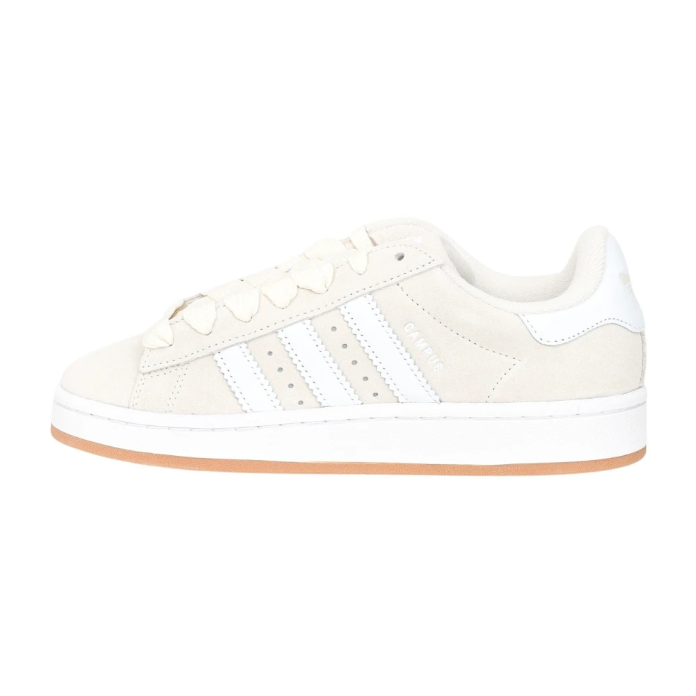 Adidas Originals Campus Sneakers Beige Unisex Vår Sommar White, Dam