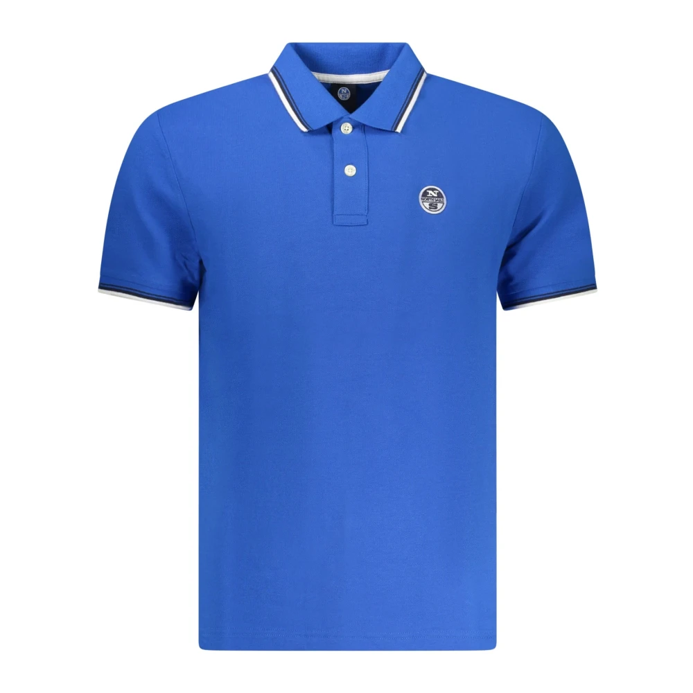 North Sails Men's Blue Polo Shirts, M, Short-Sleeve Polo Shirt