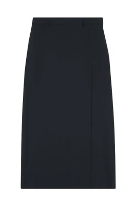 Slit Tailored Skirt
