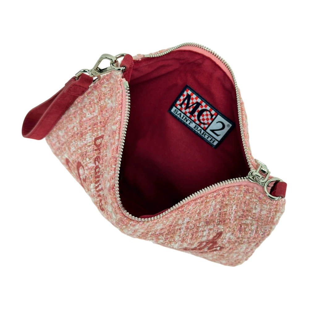 MC2 Saint Barth Parisienne Clutch Tas Pink Dames