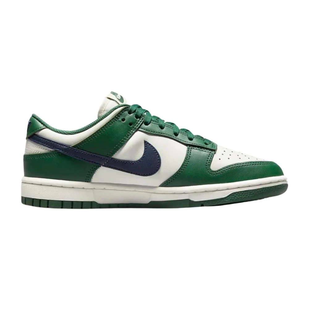 Nike Grön Marinblå Retro Sneakers Green, Dam