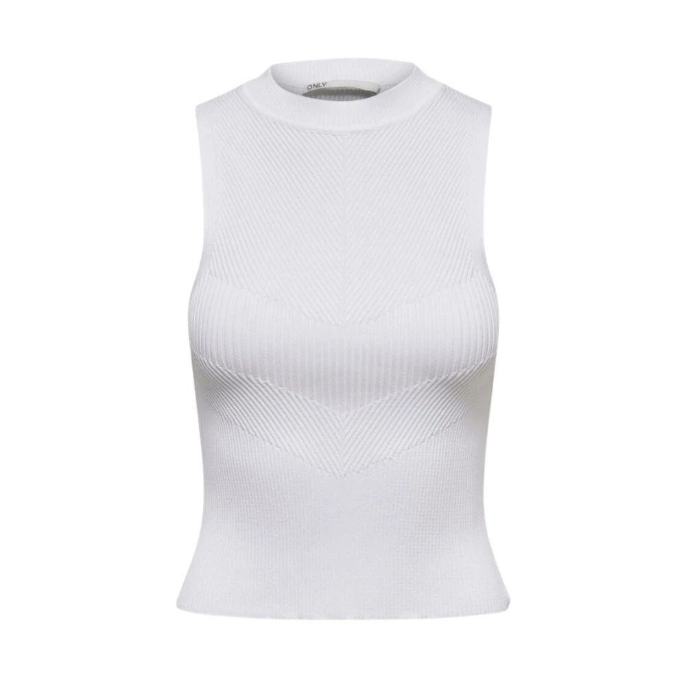 Only Stijlvolle Pullover Top White Dames