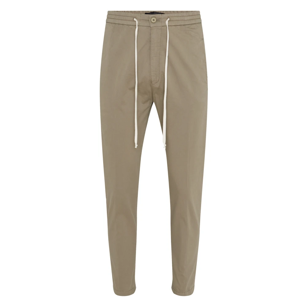 Ekstra Slim Fit Stretch Grønn Chino Joggebukse