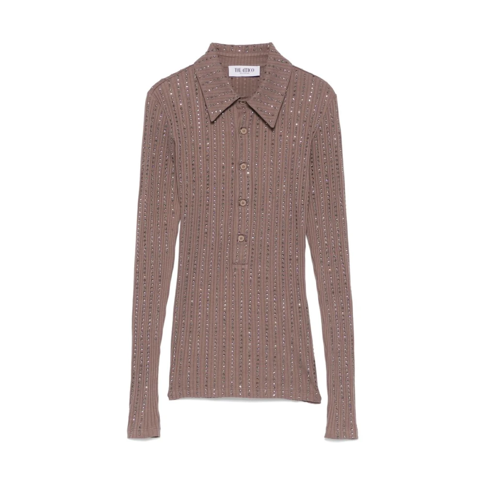Knitwear > V-neck Knitwear - - The Attico - Modalova