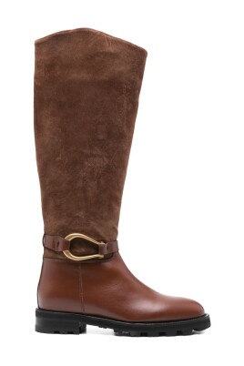 brown-silk-and-nylon-boots