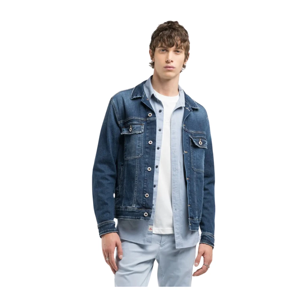 Jackets > Denim Jackets - - Replay - Modalova
