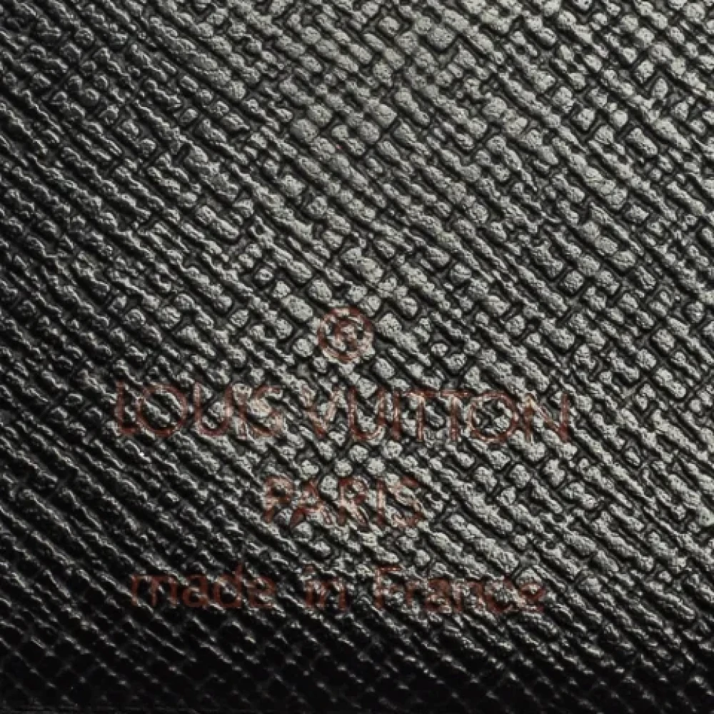 Louis Vuitton Vintage Pre-owned Leather wallets Black Dames