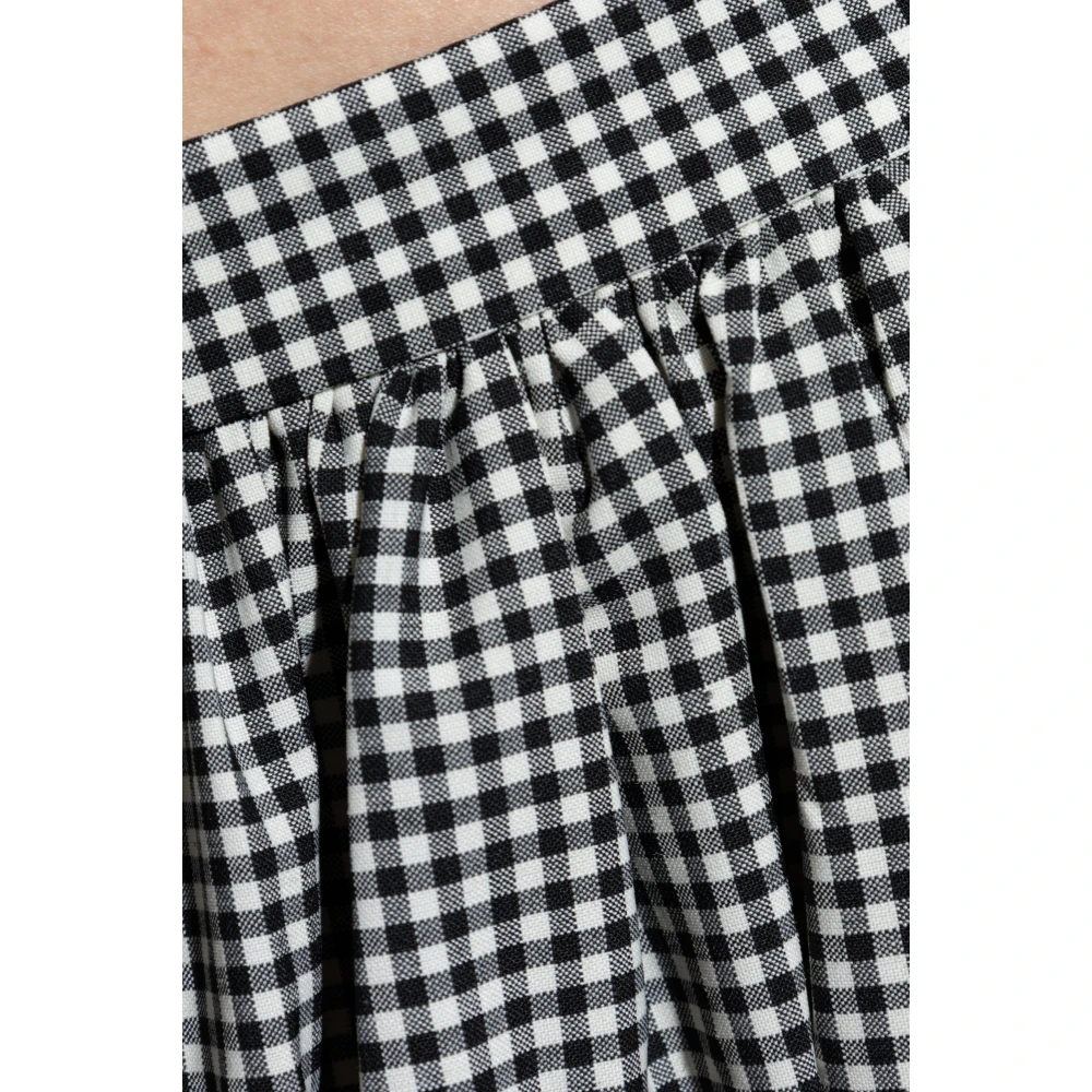 Marni Korte geruite rok Black Dames