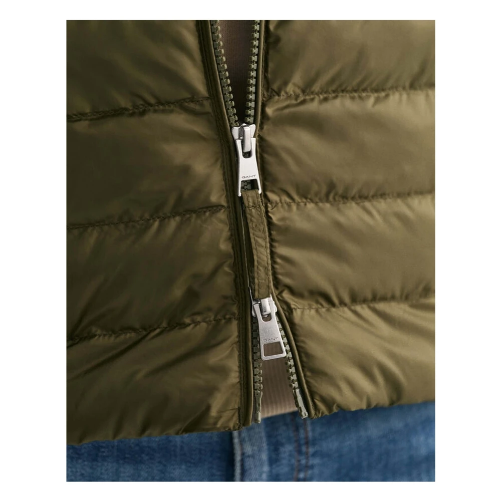 Gant Bomber Vest Green Heren