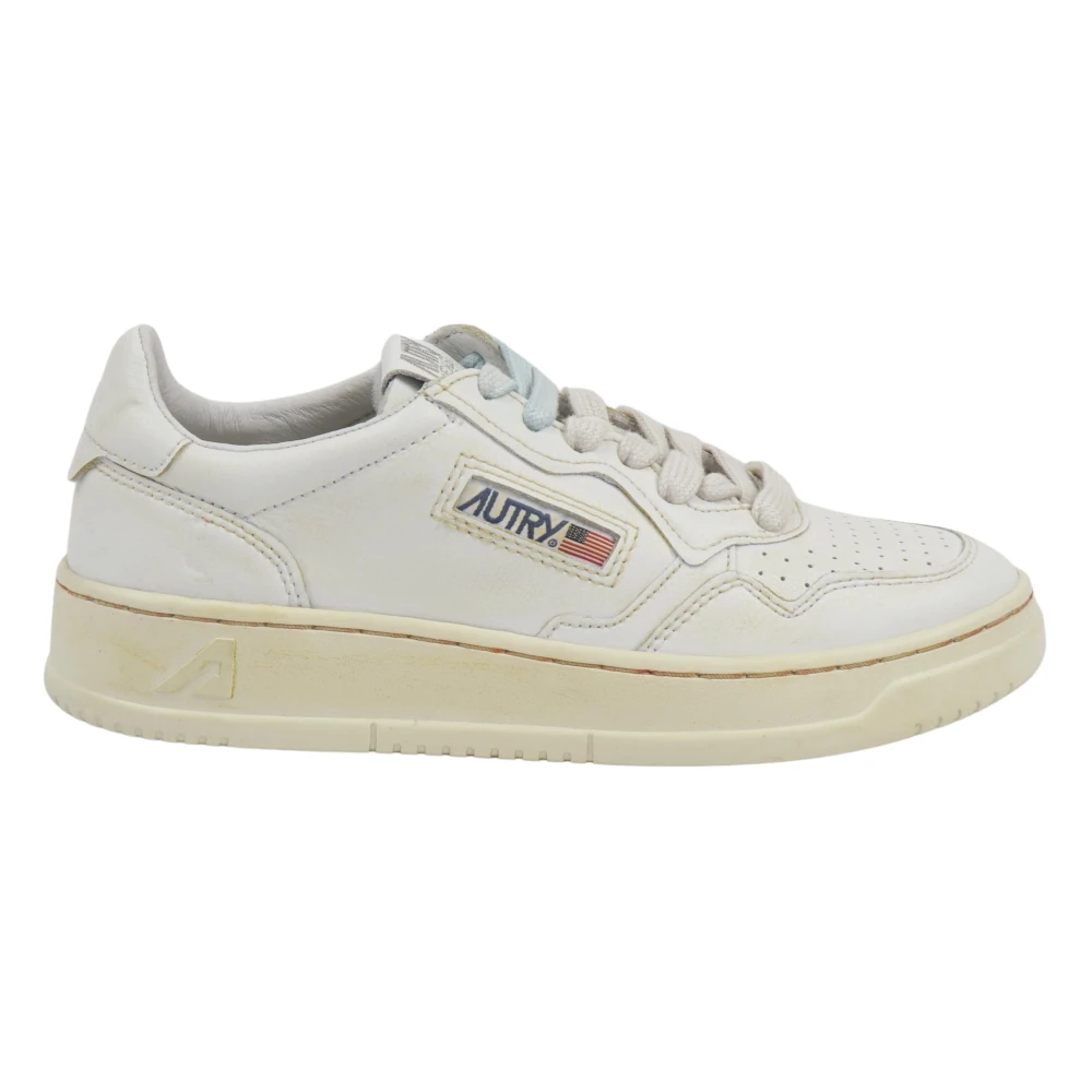 Autry Medalist Low Super Vintage Sneakers Dames Schoenen Wit