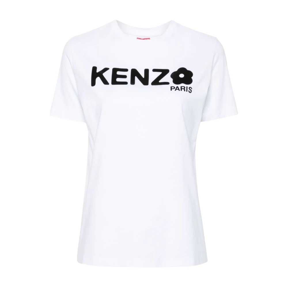 Kenzo Boke Flower 2.0 Korte Mouw T-shirt White Dames