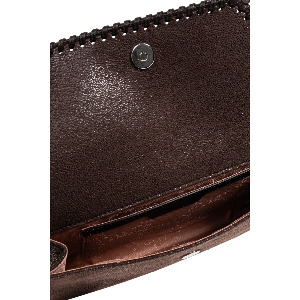 Stella Mccartney Portemonnee Falabella aan een ketting Brown Dames
