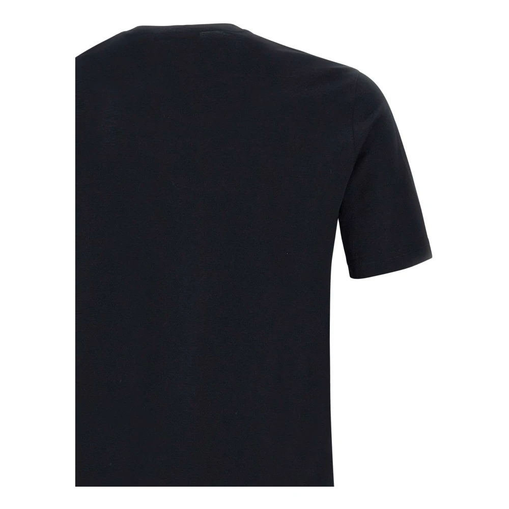Filippo De Laurentiis Zwarte T-shirts en Polos Black Heren