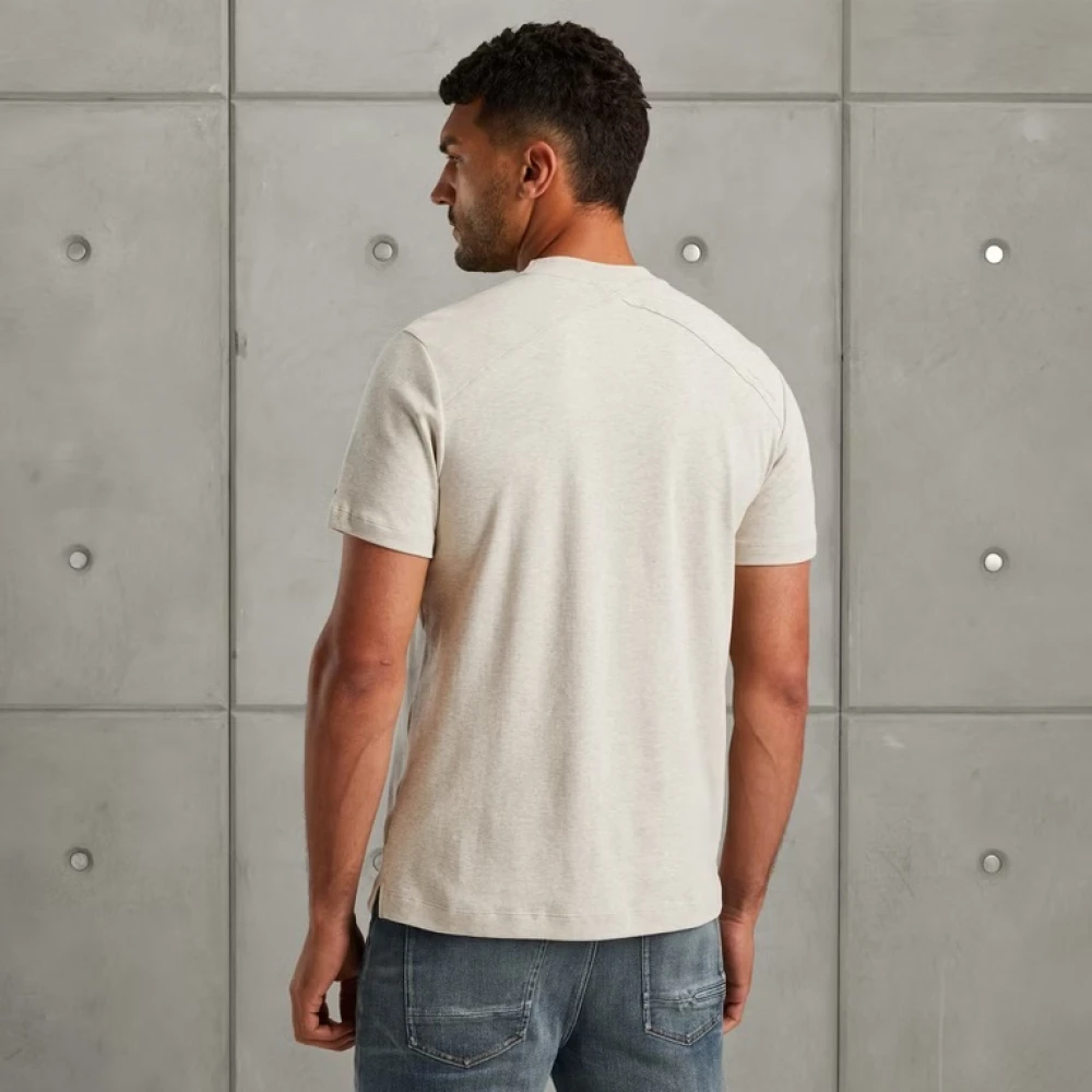 Cast Iron Moderne Regular Fit Interlock T-Shirt White Heren