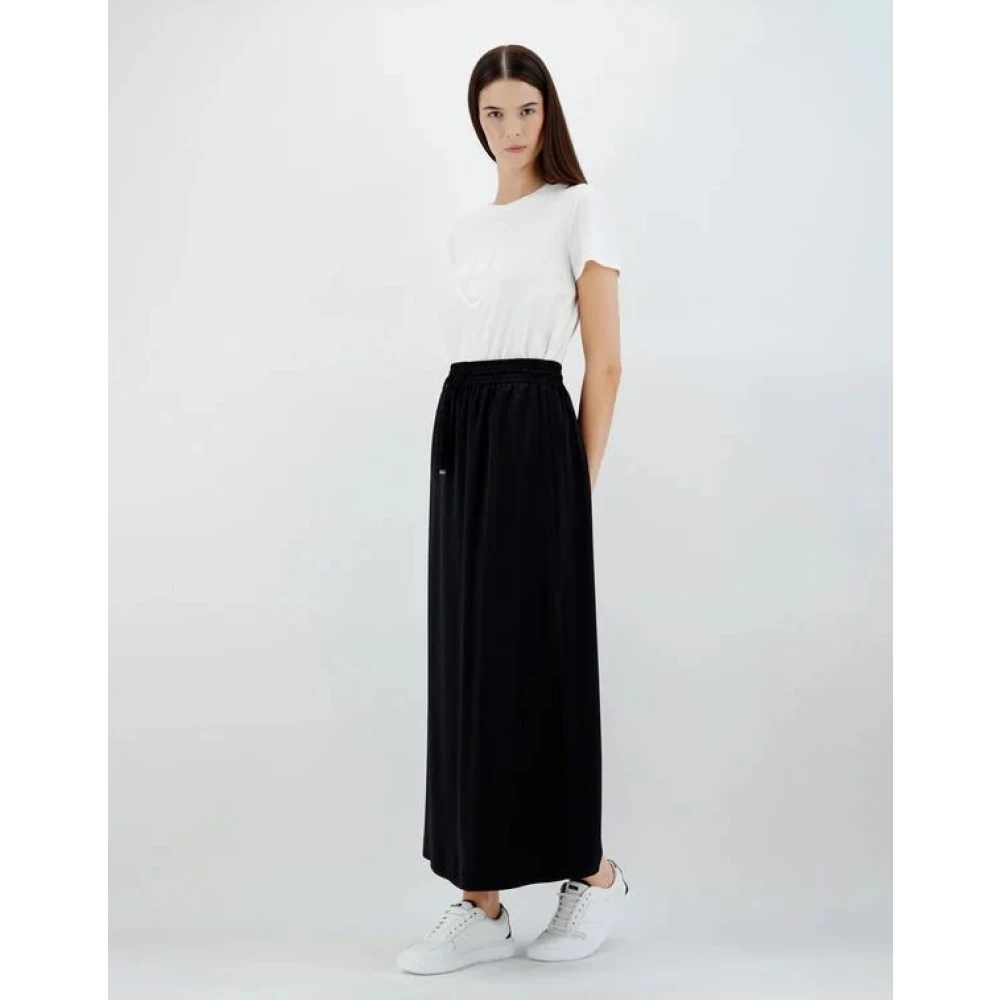 Herno Maxi Rok Black Dames