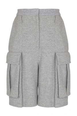 Wool Bermuda shorts