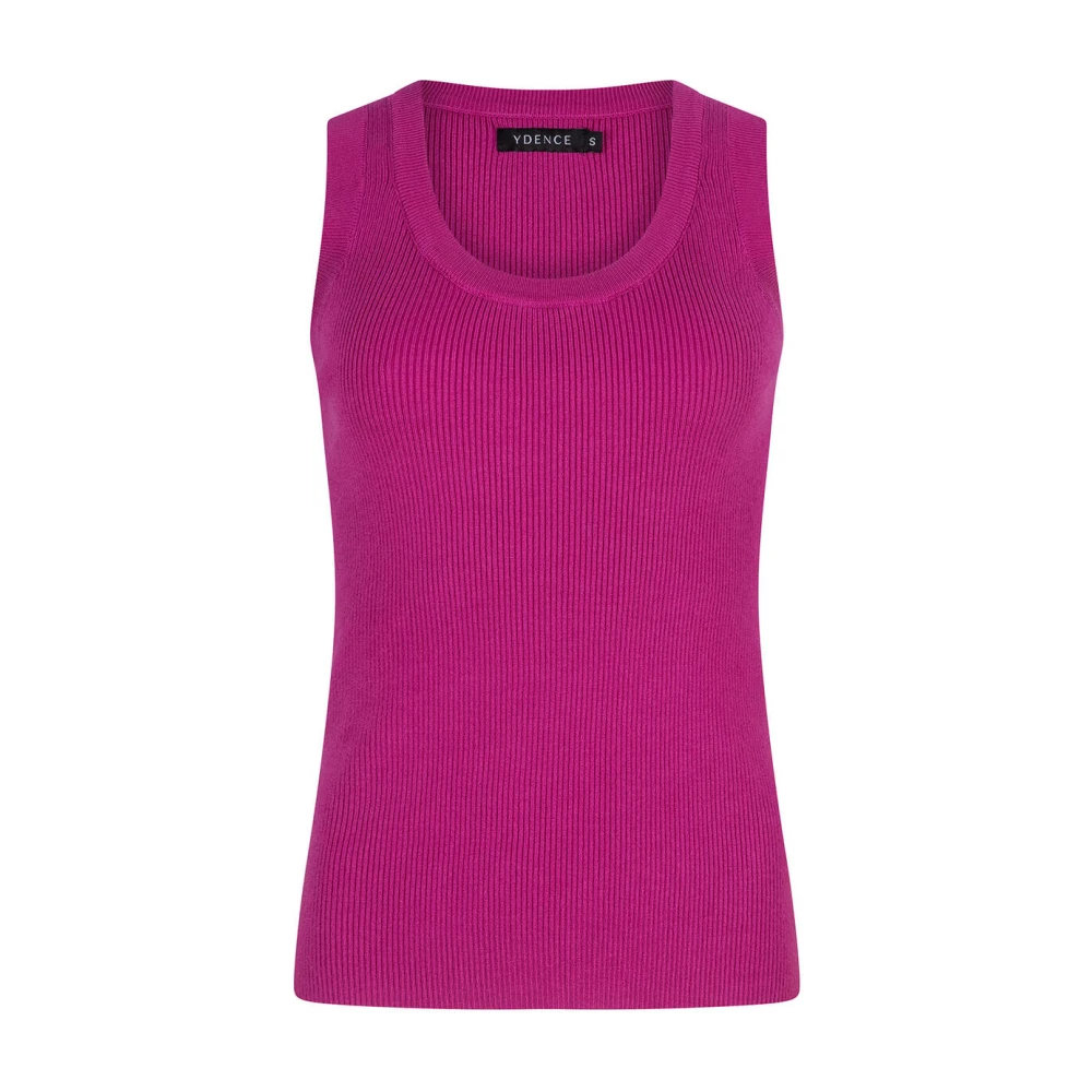 YDENCE Dames Tops & T-shirts Knitted Top Keely Roze