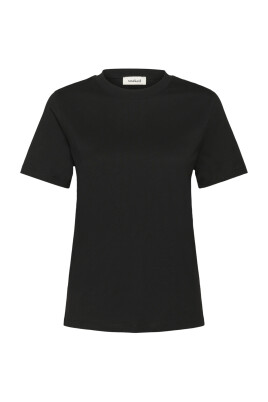 svart-crew-neck-tee-top