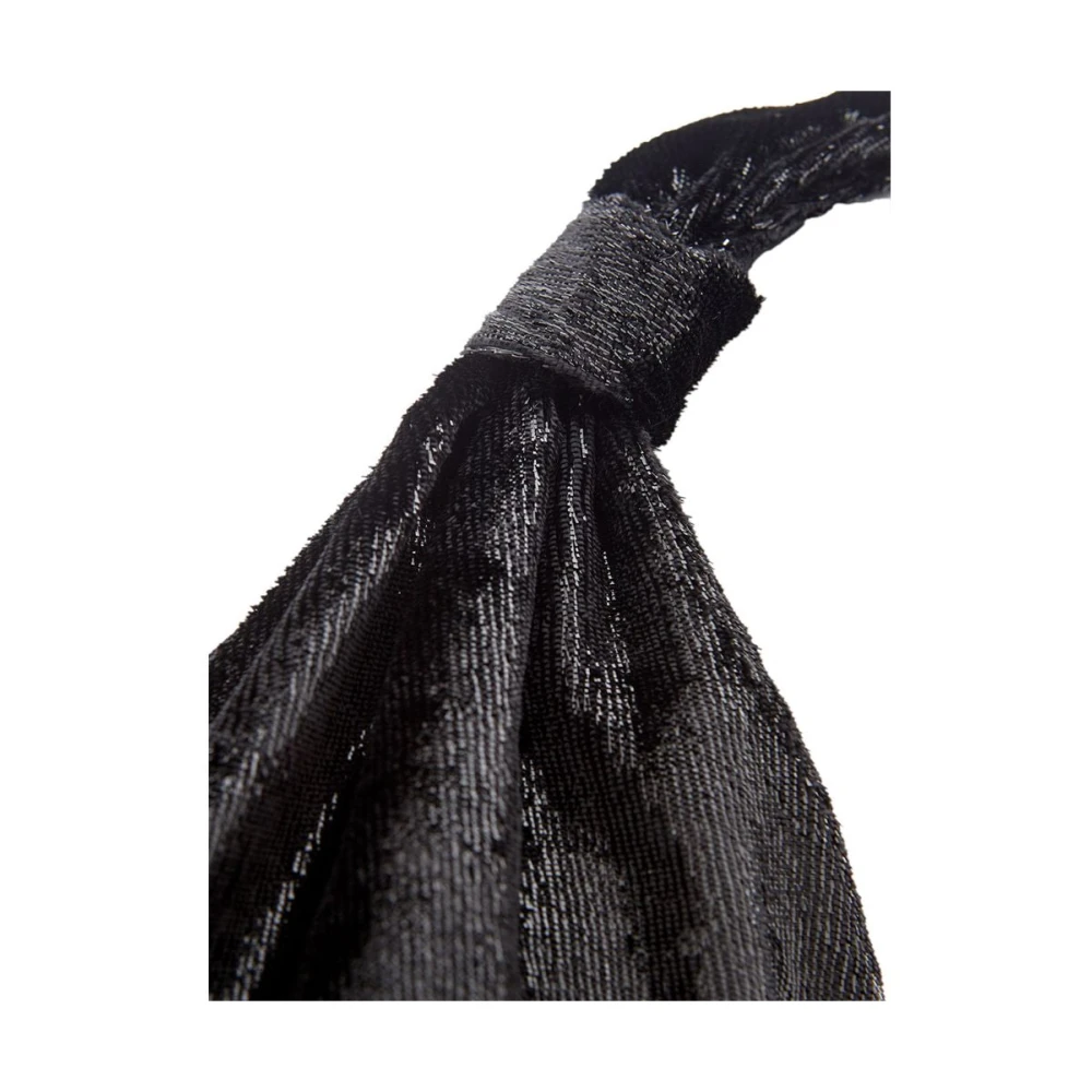 Lardini Elegante Zwarte Polyester Jurk Black Dames