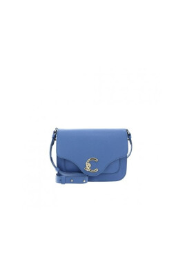 clear-blue-grained-leather-bag-with-front-pocket
