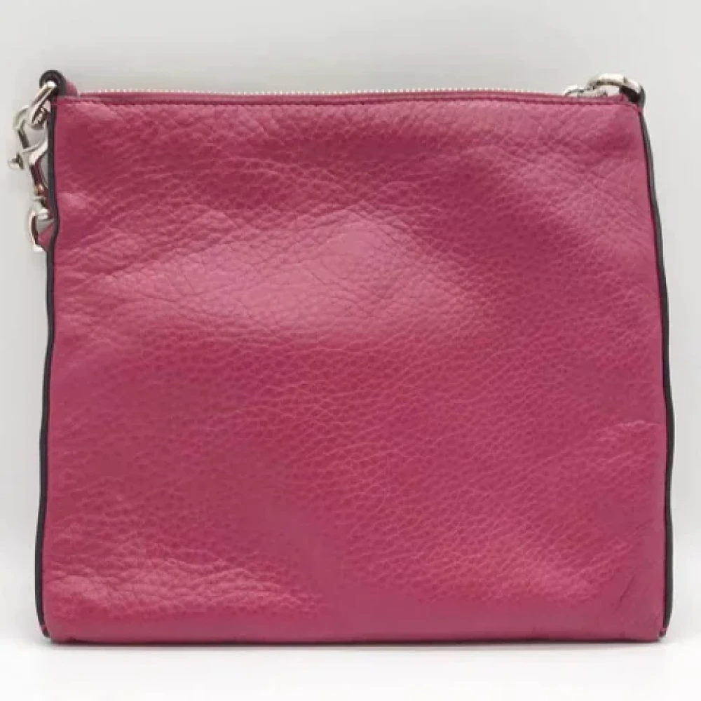 Loewe Pre-owned Fabric shoulder-bags Pink Dames