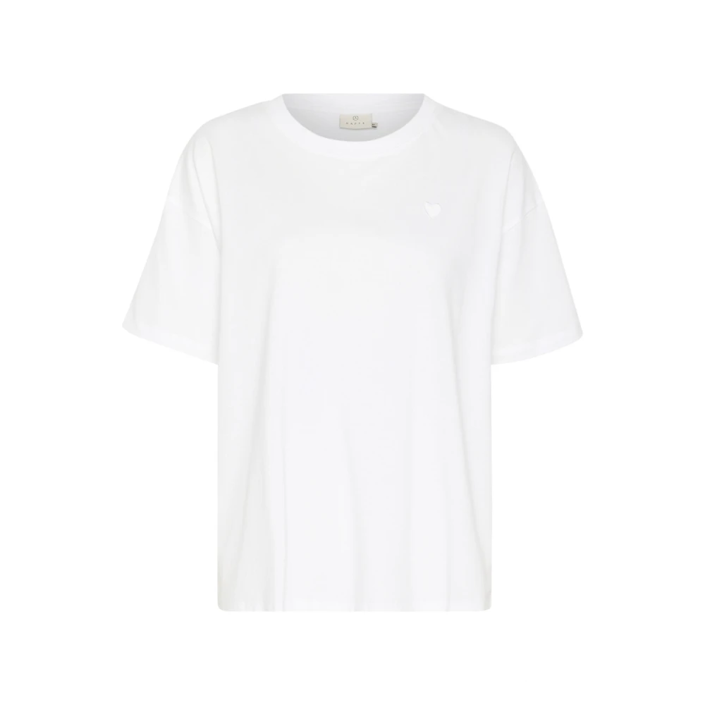 Kaffe - Tops > T-Shirts - White - Kaffe - Modalova