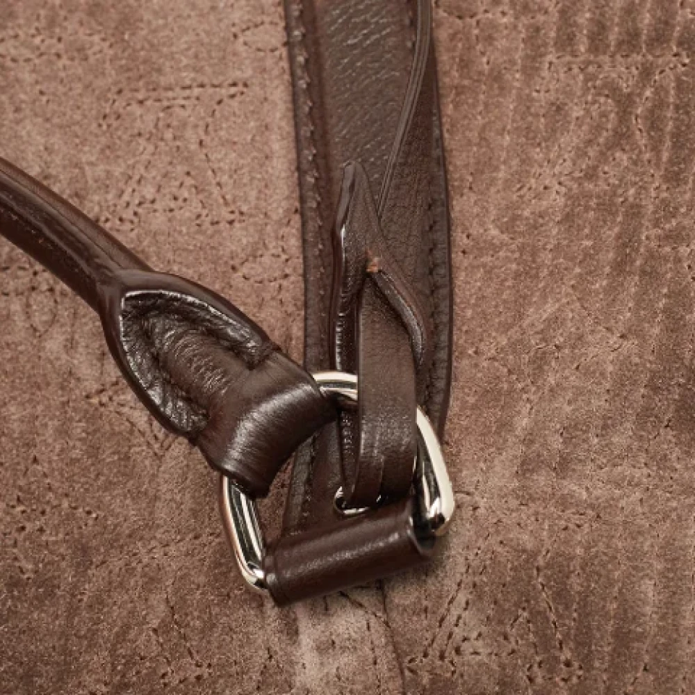Louis Vuitton Vintage Pre-owned Leather handbags Brown Dames