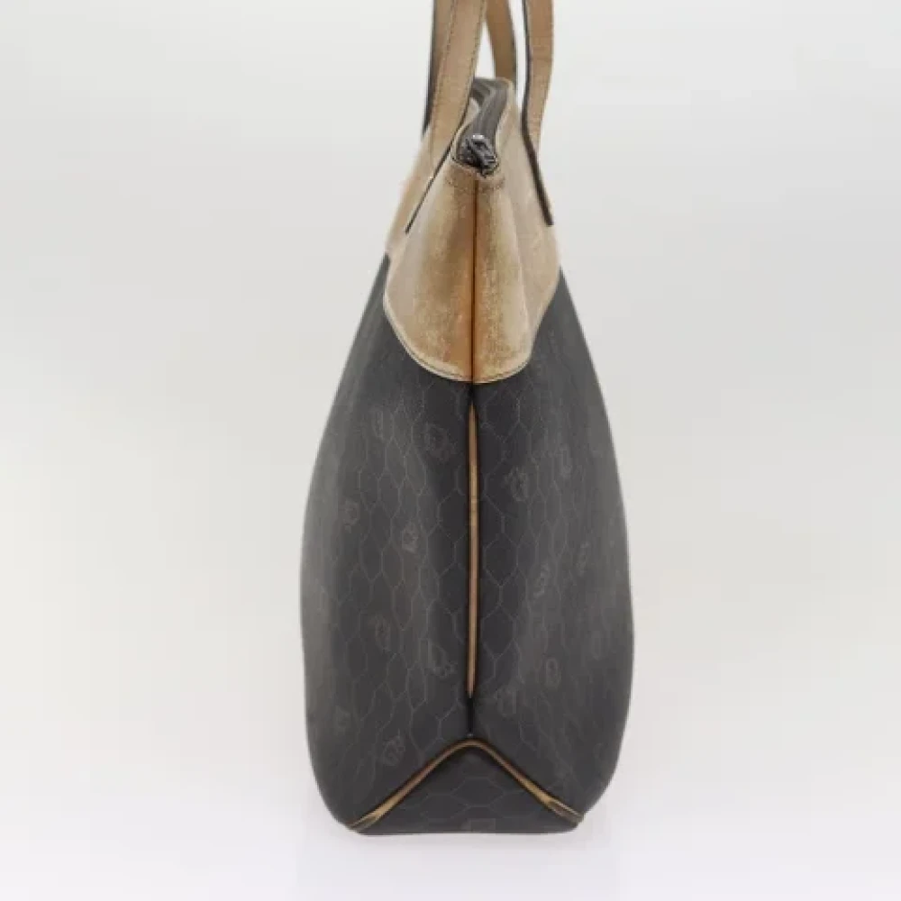 Dior Vintage Pre-owned Leather totes Black Dames