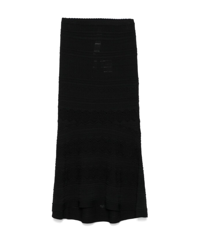 jupe-noire-en-tricot-avec-ourlet-ondule
