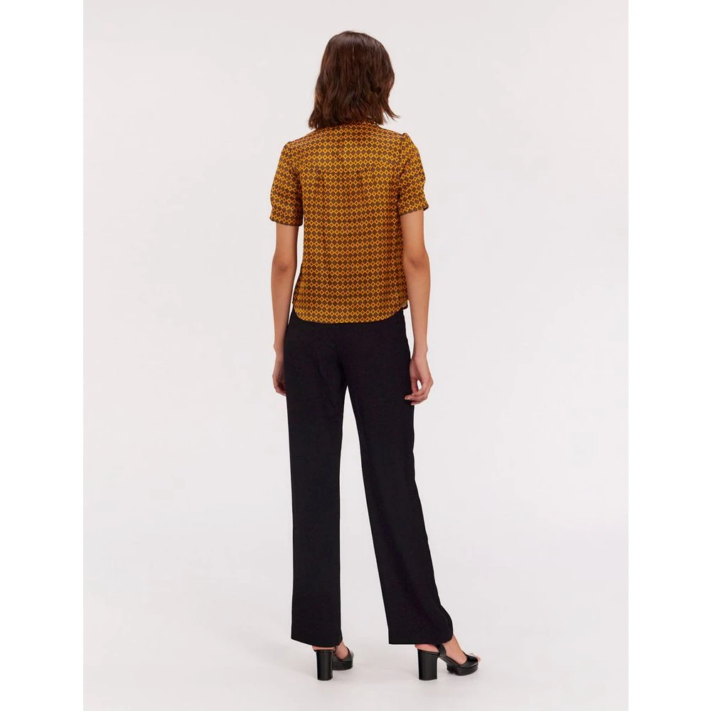 Ines De La Fressange Paris Gedrukte Zomerblouse Multicolor Dames