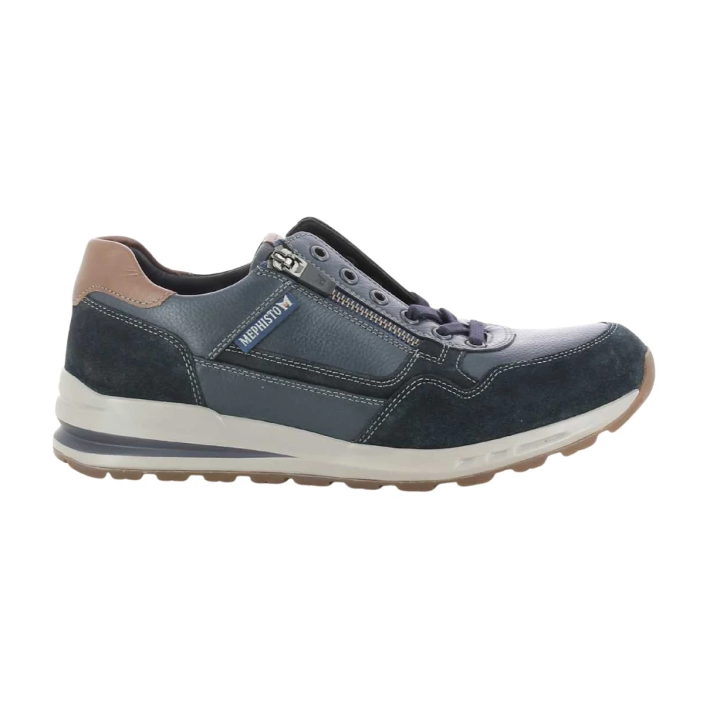 Mephisto Marine Herenschoenen Bradley Heren Schoenen Blauw