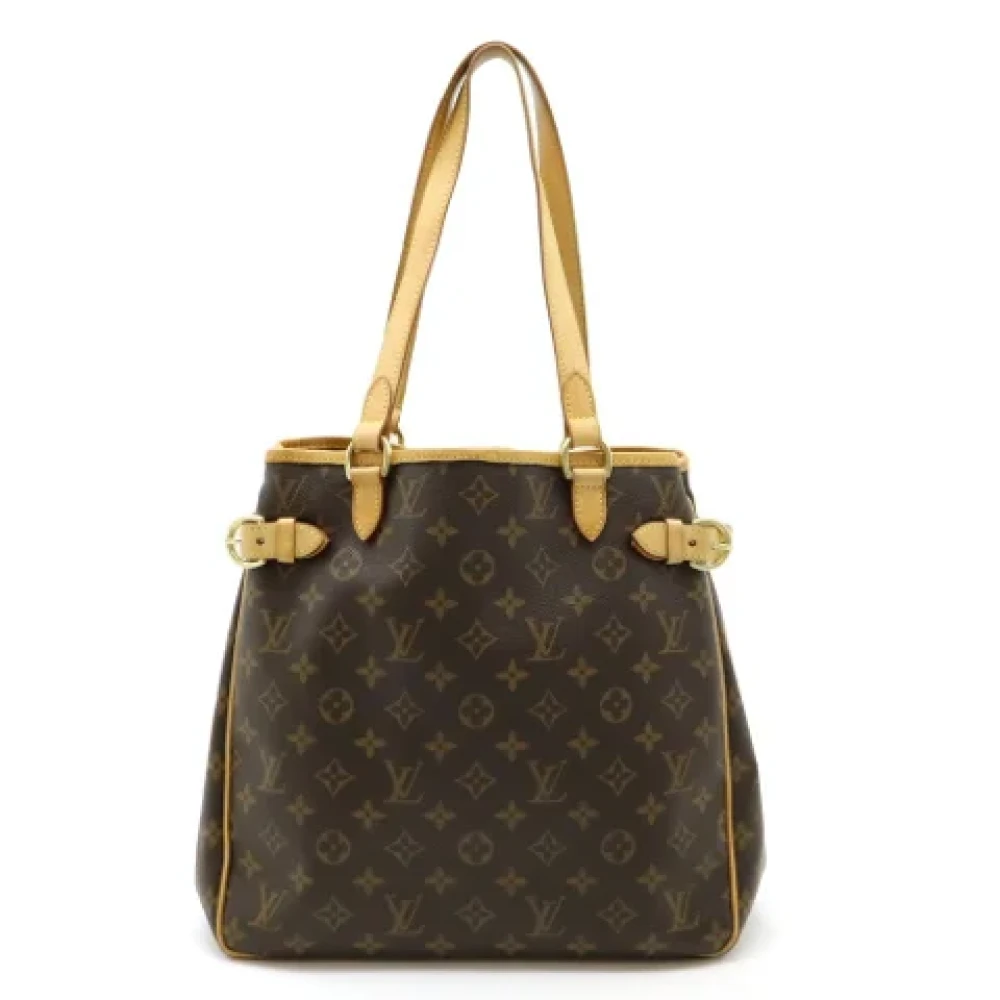 Louis Vuitton Vintage Pre-owned Fabric shoulder-bags Brown Dames