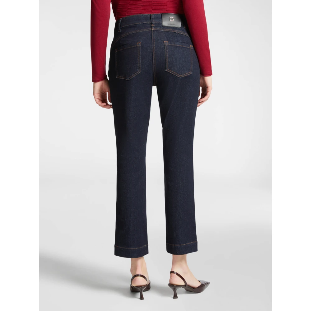 Elena Mirò Denim Mode Jeans voor Vrouwen Blue Dames