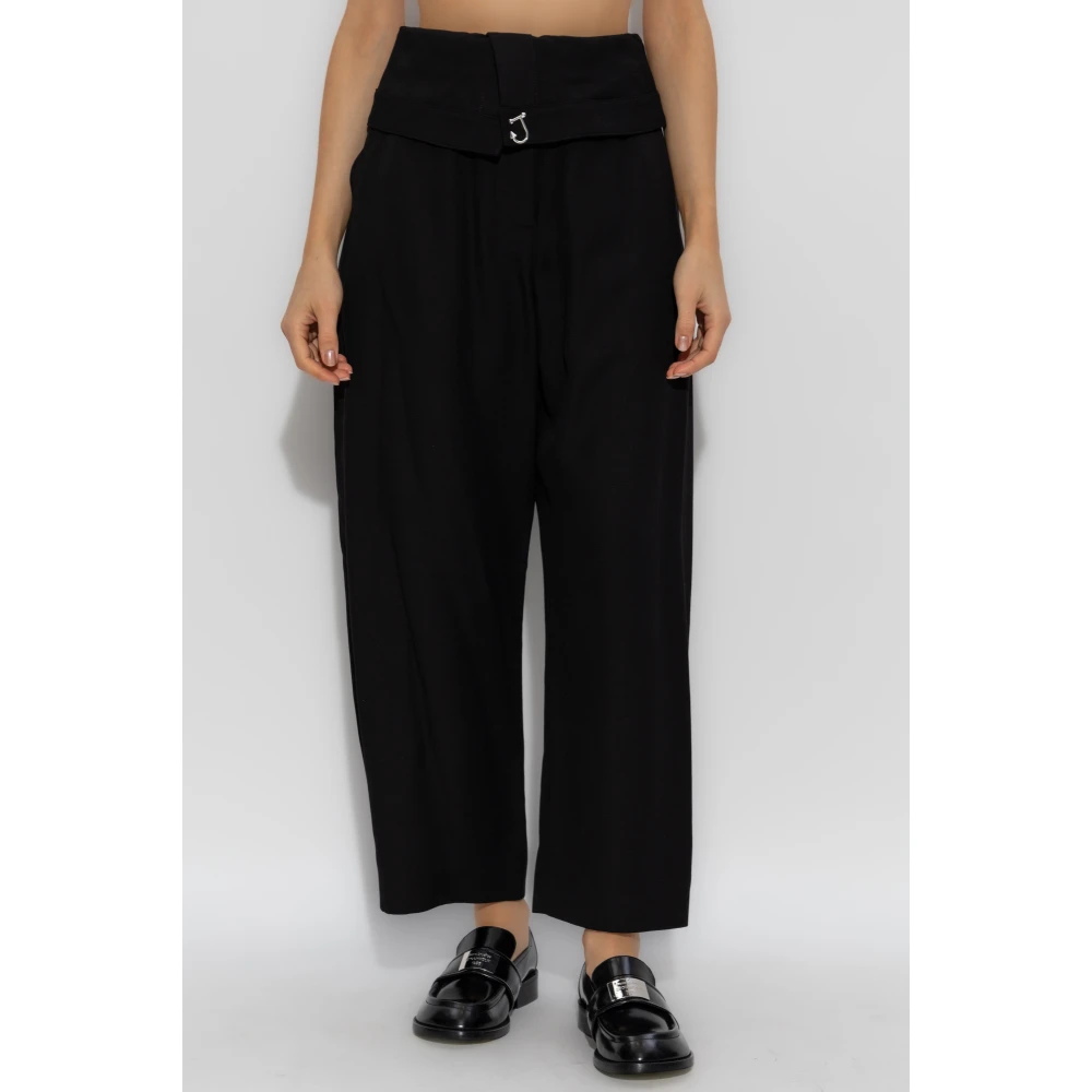 JW Anderson Broek met riem Black Dames