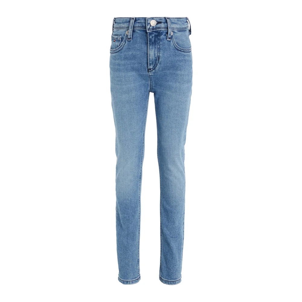 Tommy Hilfiger Boys Blue Jeans, 4 Y, Mid Jeans Scanton Stylish