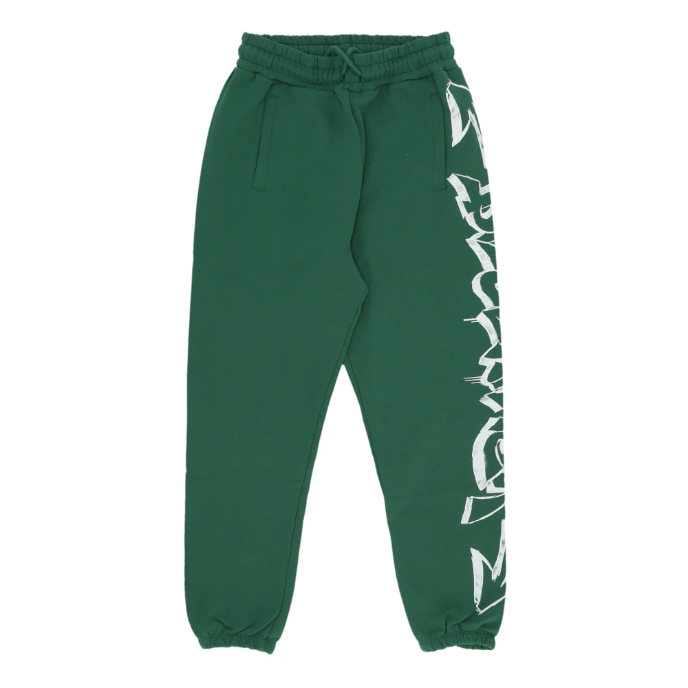 Disclaimer Groene Logo Licht Pak Broek Green Heren