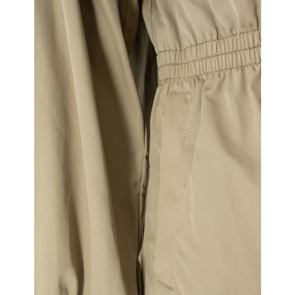 Parajumpers Werkkleding Twill Jack met Overhemdkraag Beige Dames