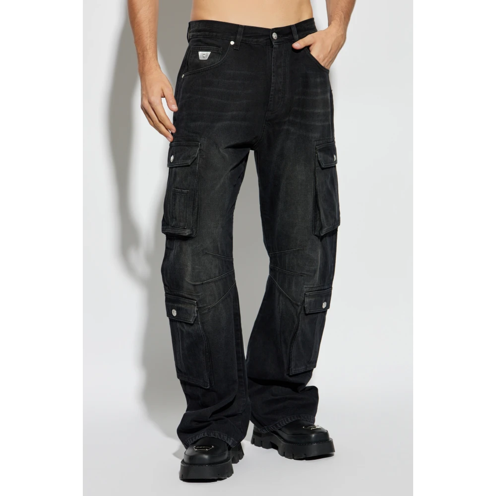 Misbhv Jeans met zakken Black Heren