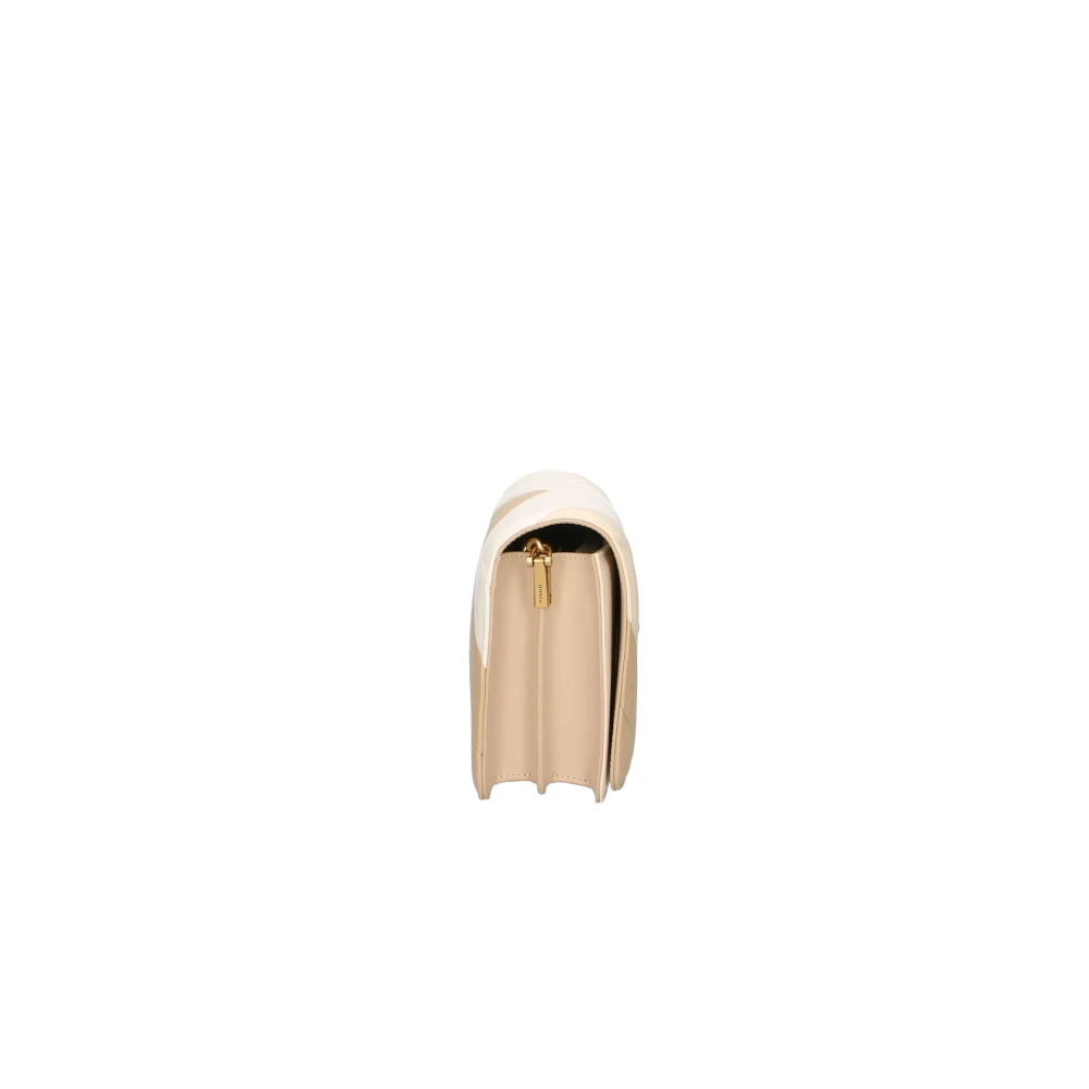 pinko Multicolor Love Bag Click Schoudertas Beige Dames