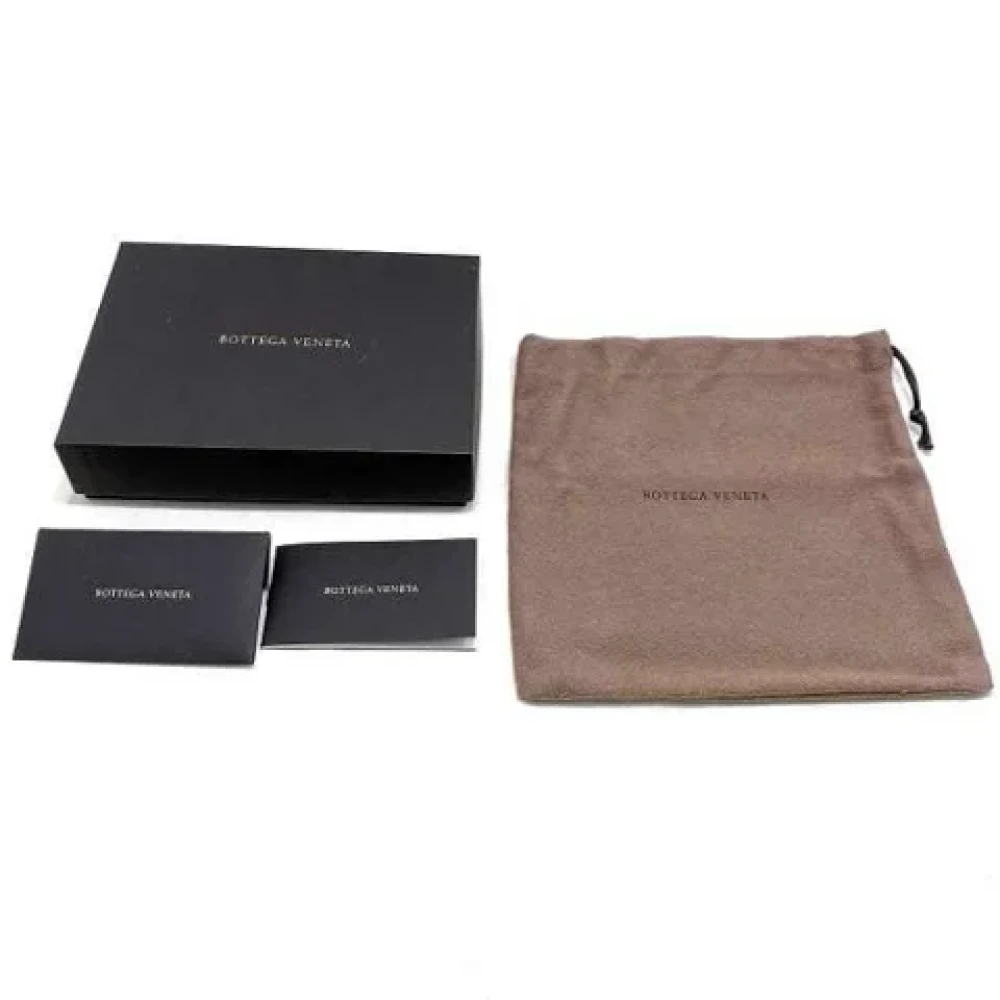 Bottega Veneta Vintage Pre-owned Leather wallets Red Dames