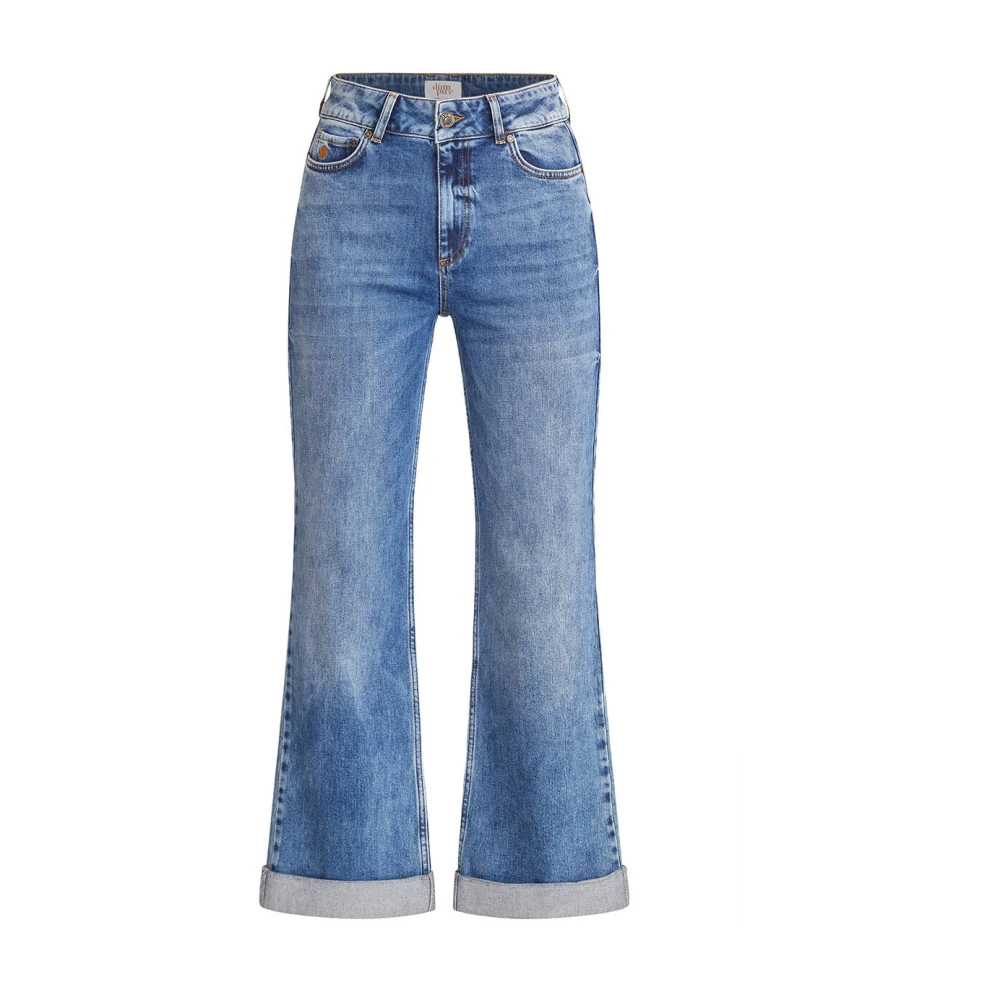 DNM Pure Klassieke Denim Jeans Blue Dames