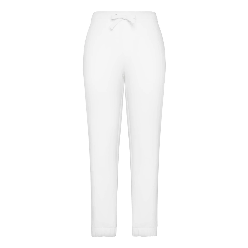 Boggi Milano Katoen Gemengde Sweater Broek White Heren