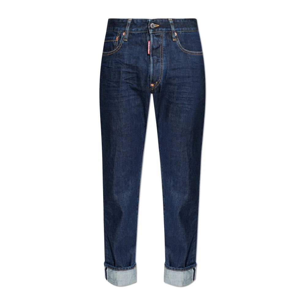 Dsquared2 Blue Tomboy Jeans - Male - Loose Fit Jeans - Xs - Jeans