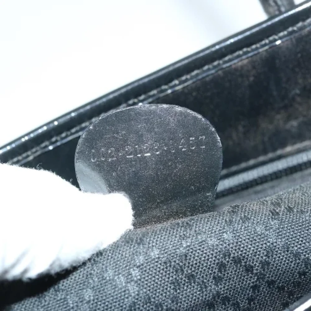 Gucci Vintage Pre-owned Nylon handbags Black Dames