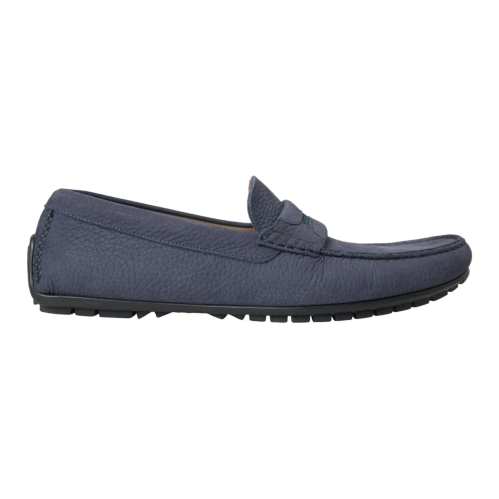 Dolce & Gabbana Men's Blue Moccasin